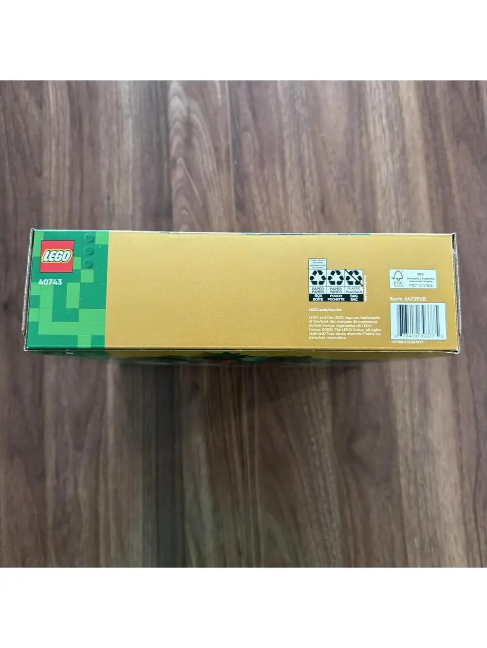 Lego 40743 Christmas Table Decoration Candle Set Holiday Topper Decor New Sealed